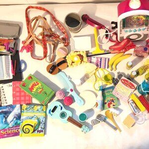 American Girl Vintage Childrens Play Set Bundle With Electronics Books & Toys -